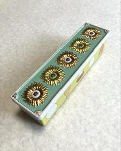 菓子缶 ゴッホ展 青山デカーボ コラボ ひまわり