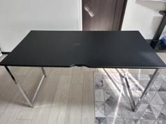 ニトリパソコンデスク(Nトリシア120BK) 120㎝幅 ブラック - メルカリ