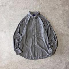 J.CREW 千鳥格子 フランネルシャツ チェック柄 ネルシャツ 90s