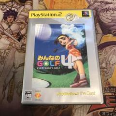 みんなのゴルフ4 ps2 ソフト