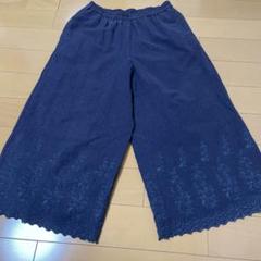 タグ付き新品！スーパーハッカ★デニム風ガウチョパンツ タグ付き新品！スーパーハッカ☆デニム風ガウチョパンツ