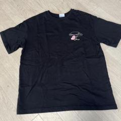 GUおぱんちゅうさぎTシャツ 半袖 黒Sサイズのサムネイル