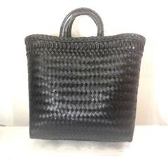 MERCADO BAG - LATTICE M レザーハンドル付き　新品未使用 MERCADO BAG - LATTICE M レザーハンドル付き 新品未使用 - メルカリ