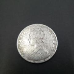 ト*フ様 インド　1ルピー銀貨　4枚　ケース付き　古銭　銀貨　外国コイン Yahoo!オークション -「英領インド銀貨」の落札相場・落札価格