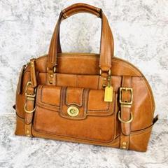 美品 COACH コーチ サッチェル 11085 ボストンバッグ ヴィンテージ