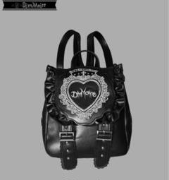 z*z様 DimMoire HeartCore フリルミニリュック　Black& ACRO TOKYO][DimMoire] HeartCore Frill Mini Backpack