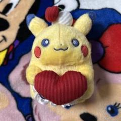 モロゾフ ピカチュウ 2024 ぬいぐるみ・ハート型缶 セット 2024 バレンタイン モロゾフ ピカチュウ ぬいぐるみ ポケモン