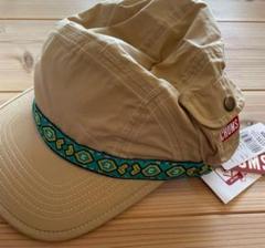 新品　チャムス　キャップ　ベージュ
