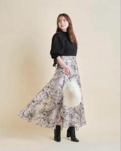 マイストラーダ❤️新品リコリスフロッキースカートホワイト22,000円☆秋冬物 希少品♡マイストラーダ♡リコリスフロッキースカート - メルカリ