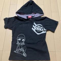 フード付き 半袖 Tシャツ 半袖パーカー 130センチ