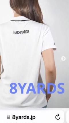 8 YARDS レディース ゴルフシャツ M ホワイト 8YARDS レディース ゴルフシャツ ホワイト - メルカリ