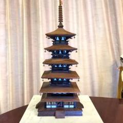 【伝統工芸品★美品】大迫力の大型 五重塔 金属製 レアもの Yahoo!オークション -「五重の塔」(工芸品) の落札相場・落札価格