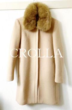 【再入荷！】 baraka バラッカ バラカ baracca コート ウール フォックスファー ジャケット・アウター
