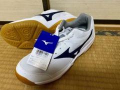 ミズノ　福岡大学　体育館シューズ MIZUNO ミズノ インドアシューズ 29KV12062 ホワイト×レッド