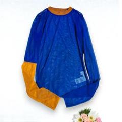 美品☆エンフォルド シアー カットソー シースルー トップスカラーブロック 配色