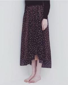 最終値下【新品】SHE tokyo Cara 36 ドット✖️プリーツスカート おすすめネット SHE TOKYO シートーキョー 36 千鳥格子 スカート