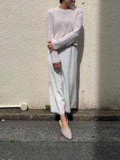 Bed&Breakfast Silk Crape Skirt