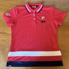 美品 FILA GOLF レディース 夏用 半袖ポロシャツ LLサイズ