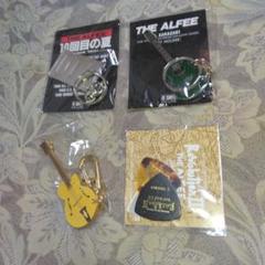 THE ALFEE公認 ギター型キーホルダー 2種他