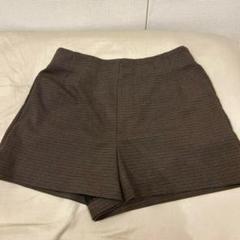 ZARA ザラ　ショートパンツ　スコート　千鳥柄　チェック柄
