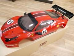 タミヤ 1/10RC フェラーリ 458 チャレンジ スペアボディ - メルカリ