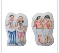 体格ブラザーズプラチナムザッカダイカットクッション