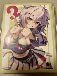 未確認スリーブ　猫又おかゆ　スリーブとプレイマットセット　未開封未使用 Amazon.co.jp: どろけん 泥棒建設 猫又おかゆ 集合 スリーブ
