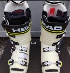 HEAD スキーブーツ 22.0/22.5 ホワイト/ブラック/イエロー HEAD スキーブーツ 22.0/22.5 ホワイト/ブラック/イエロー