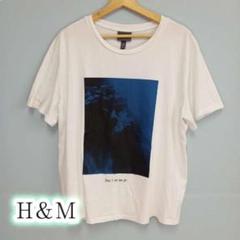 【美品】H＆M Don't let me go グラフィックTシャツ 138