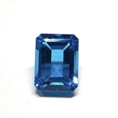 GRJ ソーティング 天然 ブルートパーズ 27.253ct ルース 高品質