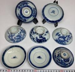 ・中国清朝期　古染付　新渡　青花盃　東H5-0822①タトチ 中国清朝期 古染付 新渡 青花盃 東H5-0822①タトチ - メルカリ