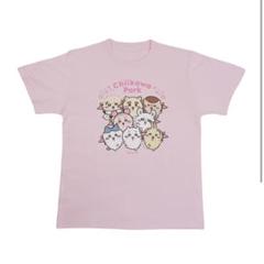 ちいかわパーク限定商品 ちいかわパーク Tシャツ メインビジュアル ライトピンク