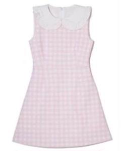 人気定番の petit jiltu frill メルカリ - ジルチュ M ピンク dress ワンピース