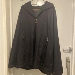 PRADA フード付きナイロンジャケット ブラック