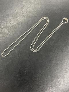 #106【正規品】クロムハーツ　ボールチェーン　50センチ 106【正規品】クロムハーツ ボールチェーン 50センチ - メルカリ