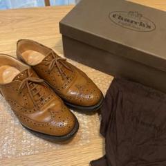 Church's ブラウン ウィングチップシューズ