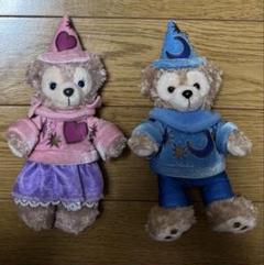 ダッフィー シェリーメイ ぬいぐるみバッジ ディズニーシー