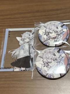 アークナイツ　マルイ　ブロマイド　グリッター缶バッジ　ポストカード　ラップランド 16064-7451-