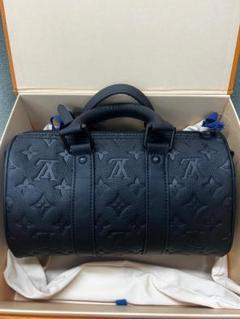 Louis Vuitton ブラック ドラムバッグ - メルカリ