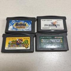 ゲームボーイアドバンス　ソフト4本セット　まとめ売り