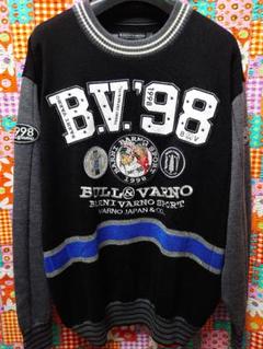 良品 barni varno セーター ニット L バーニヴァーノ BULL