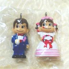 不二家 ミニミニ ペコちゃん ポコちゃん ドッグ ウエディング ドレス スーツ ミニチュア ミニミニペコちゃん ハッピー ウェディング 結婚式