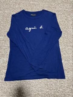 値下げ❗️【美品】agnes b. アニエスベー★長袖カットソー★M★オーガニック agnes b.（Tシャツ/カットソー(七分/長袖)）のフリマアイテム一覧