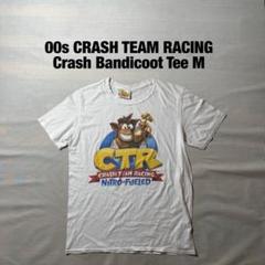 00s クラッシュバンディクー クラッシュ レーシング キャラクター Tシャツ 00s クラッシュバンディクー クラッシュ レーシング