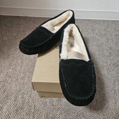 未使用❗UGG アグ モカシン アンスレー ムートン ブラック　25cm 楽天市場】ugg アンスレー ブラックの通販