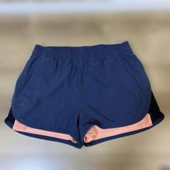 アディダス (L) 速乾 スパッツ内蔵 ショートパンツ ランニング