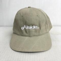 【USA古着】Alside カーキ アメリカ企業ロゴ ビンテージ キャップ