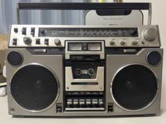 内蔵BT変更可能AIWAラジカセ CS-80 昭和レトロ ラジカセ 動作品美品 アイワ CS-80 – 切れ味あるデザインの実力派ラジカセ | 【昭和