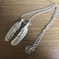 ゴローズ★銀爪　左右 goro's 新品 ゴローズ 銀爪 メタル付き 特大フェザー 右向き