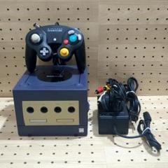 動作品 ニンテンドー ゲームキューブ 本体 バイオレット（付属品あり）
